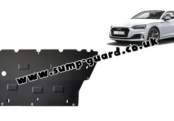 Steel sump guard for Audi A5