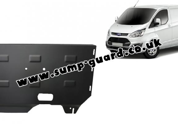 Steel sump guard for Ford Transit