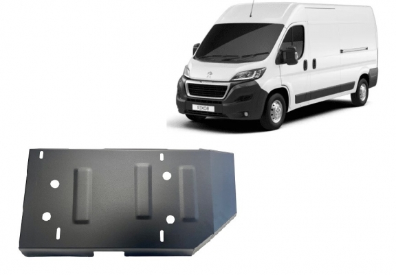 Steel AdBlue tank guard for Peugeot Boxer