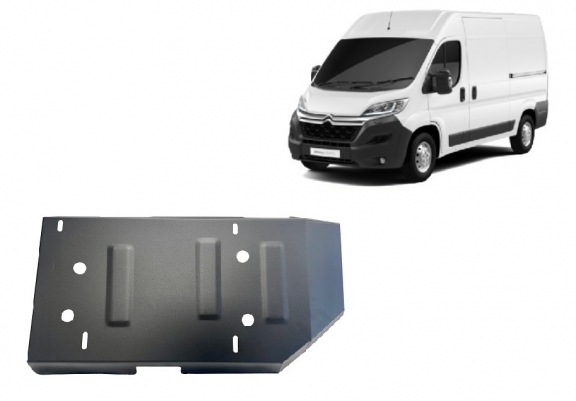 Steel AdBlue tank guard for Citroen Jumper