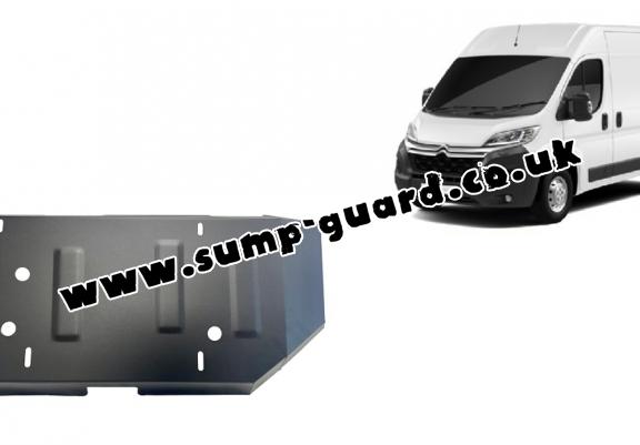 Steel AdBlue tank guard for Citroen Jumper