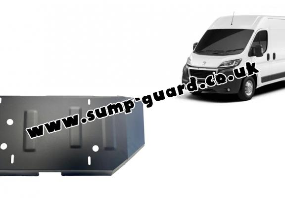 Steel AdBlue tank guard for Peugeot Boxer