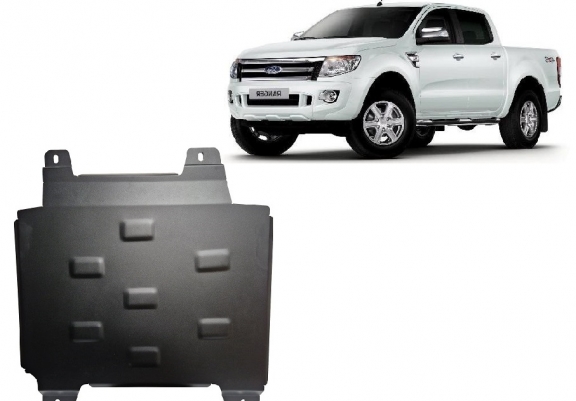 Steel gearbox guard for Ford Ranger