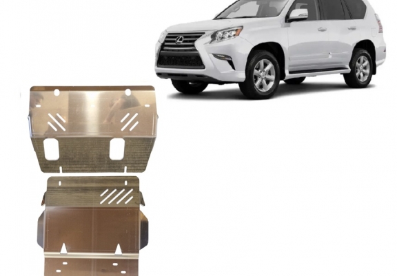 Aluminum sump guard for Lexus GX460
