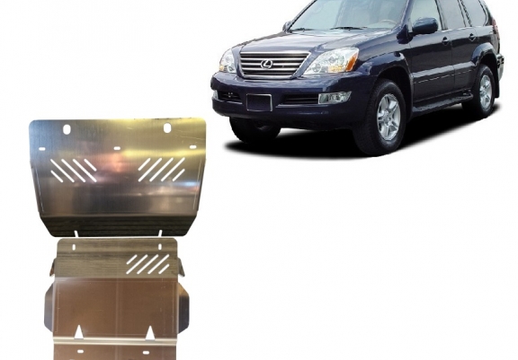 Aluminum sump guard for Lexus GX