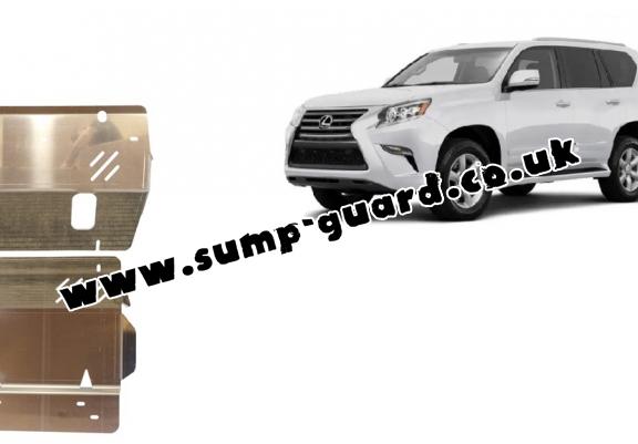 Aluminum sump guard for Lexus GX460