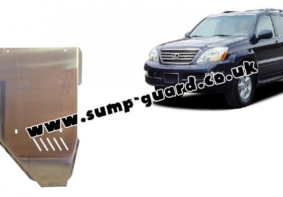 Aluminum gearbox guard for Lexus GX