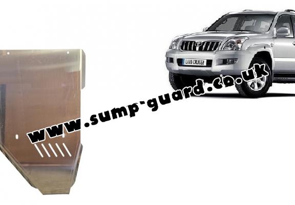 Aluminum gearbox guard for Toyota Land Cruiser J120