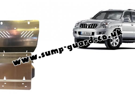 Aluminum sump guard for Toyota Land Cruiser J120