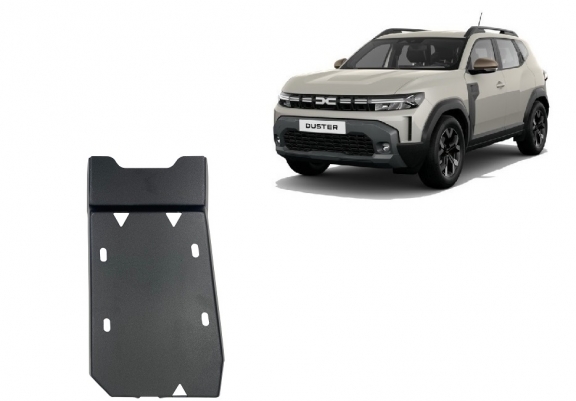 Steel diferential guard for Dacia Duster 4x4