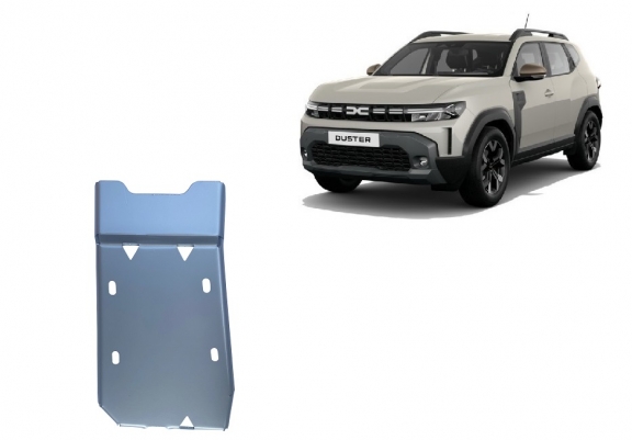 Aluminum diferential guard for Dacia Duster 4x4