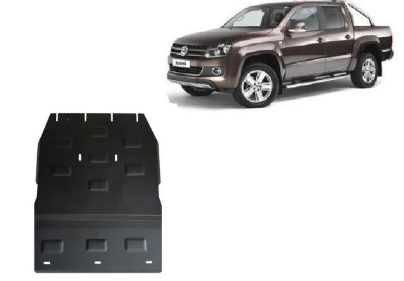 Steel gearbox and differential guard for Volkswagen Amarok -  V6 automat