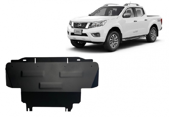 Steel radiator guard for Nissan Navara NP300 - D23