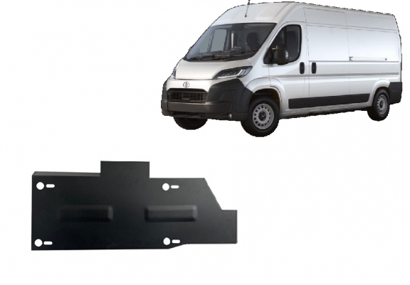 Steel AdBlue tank guard for Toyota Proace Max - P1001282