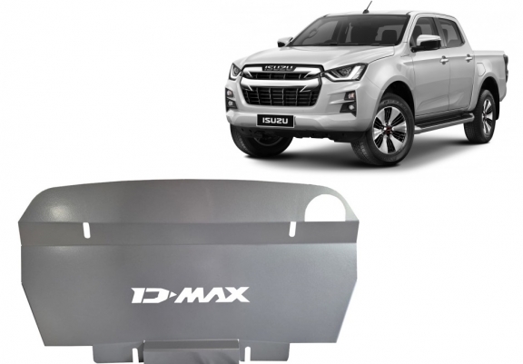 Steel radiator guard for Isuzu D-Max