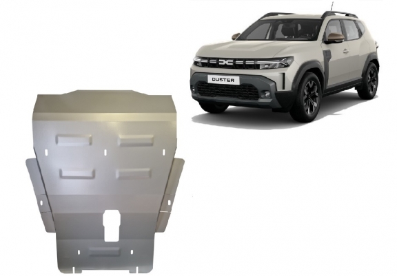 Steel sump guard for Dacia Duster - 4x4
