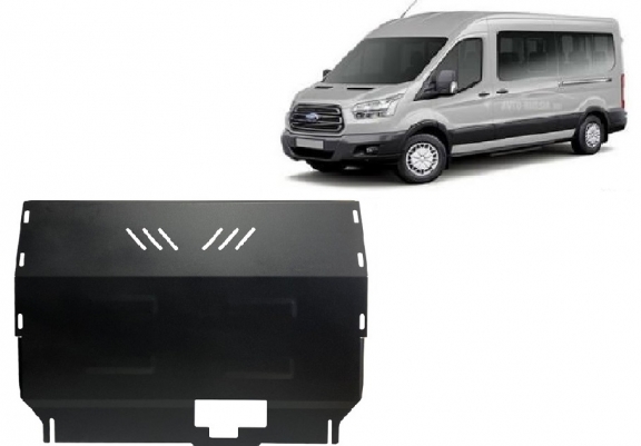 Steel sump guard for Ford Transit - FWD