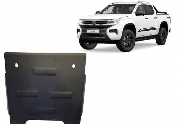 Steel transfer case guard for Volkswagen Amarok 2 