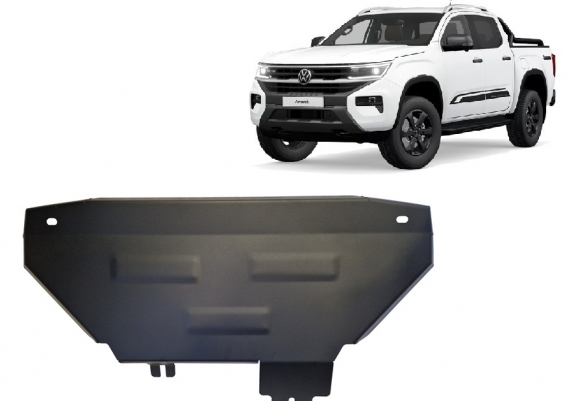 Steel radiator guard for Volkswagen Amarok 2 