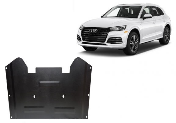 Steel transfer case guard for Audi Q5