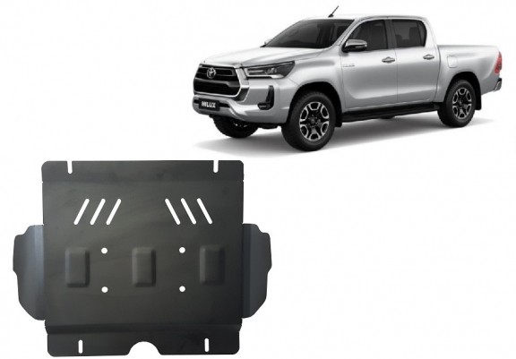 Steel sump guard for Toyota Hilux Invincible