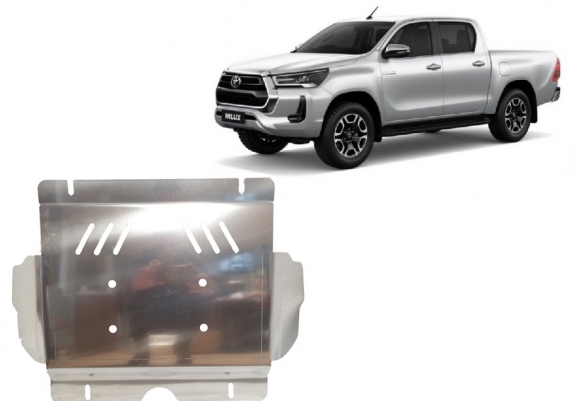 Aluminum sump guard for Toyota Hilux Invincible