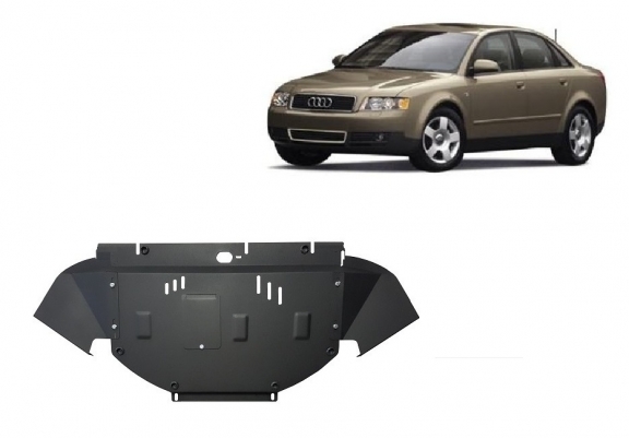 Steel sump guard for Audi A4  B6