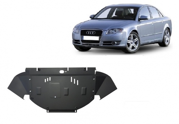 Steel sump guard for Audi A4  B7