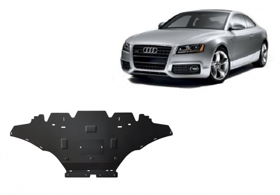 Steel sump guard for Audi A5, diesel