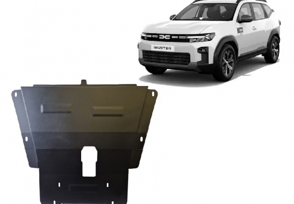 Steel sump guard for Dacia Bigster - 4x4 + 4x2