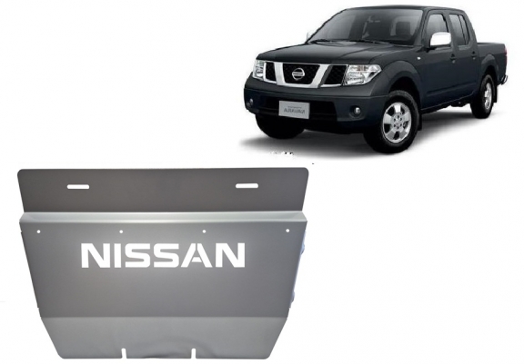 Aluminum radiator guard for Nissan Navara D40