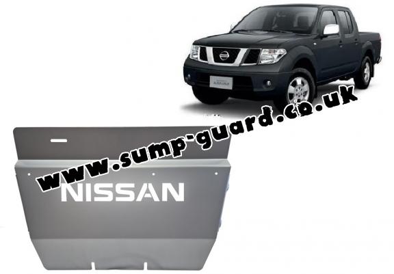 Aluminum radiator guard for Nissan Navara D40