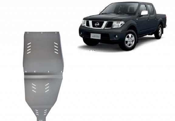 Aluminum gearbox guard for Nissan Navara