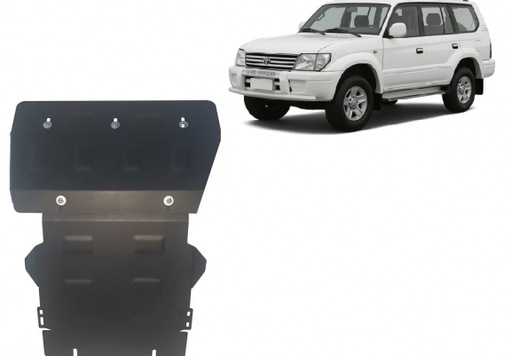 Steel sump guard for Toyota Land Cruiser J90 / J95