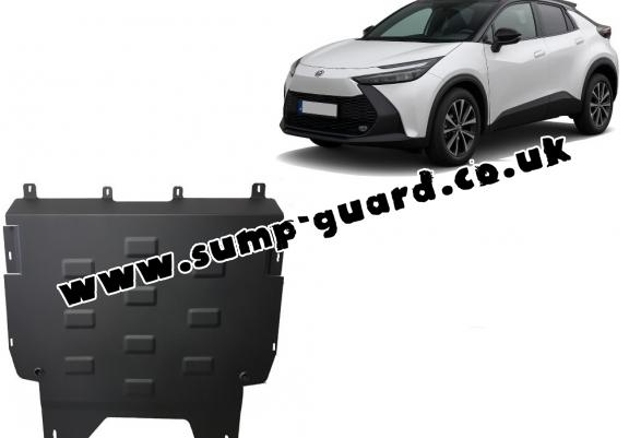 Steel sump guard for Toyota C-HR