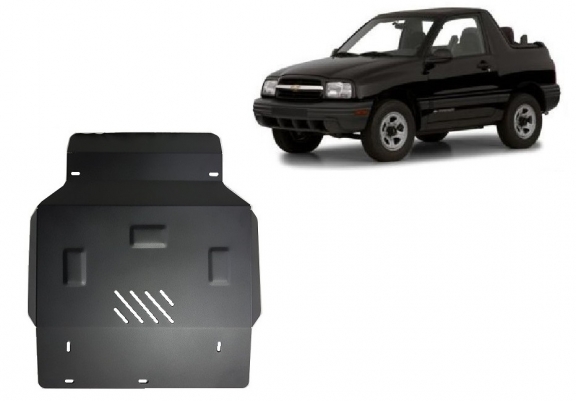 Steel sump guard for Chevrolet Tracker