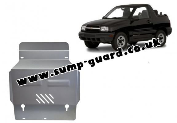 Aluminum sump guard for Chevrolet Tracker