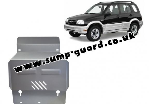 Aluminum sump guard for Suzuki Grand Vitara