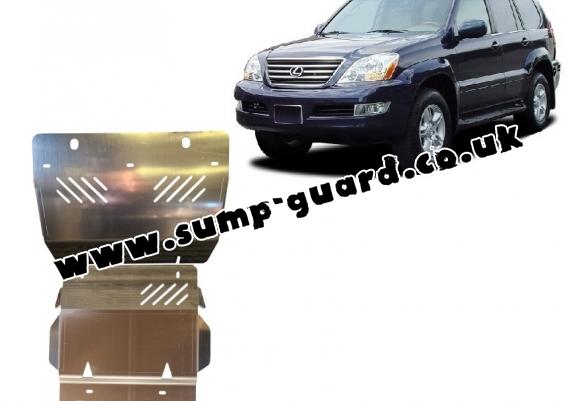 Aluminum sump guard for Lexus GX