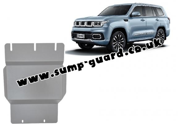 Aluminum transfer case guard for Baic Beijing BJ60
