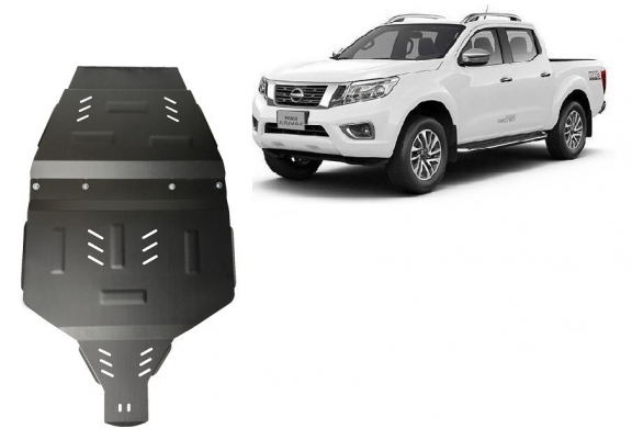 Steel gearbox guard for Nissan Navara NP300 - D23