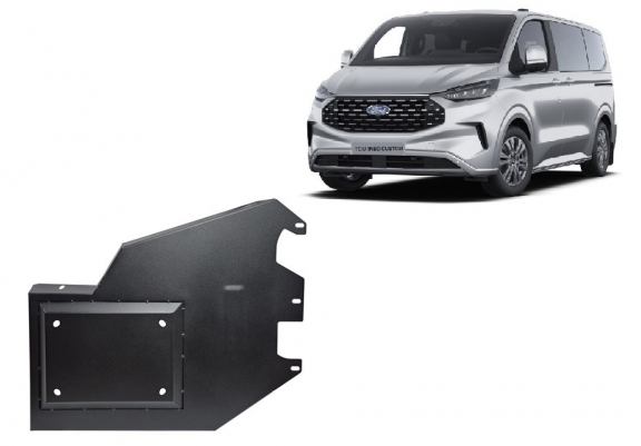 Steel AdBlue tank guard for Ford Tourneo Custom