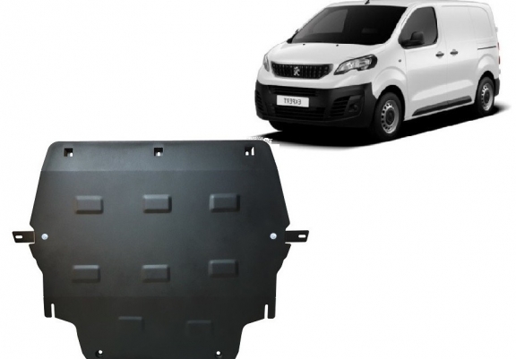 Steel sump guard for Peugeot Expert