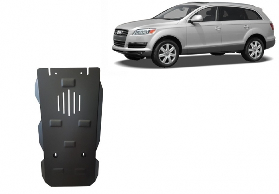 Steel gearbox guard for Audi Q7