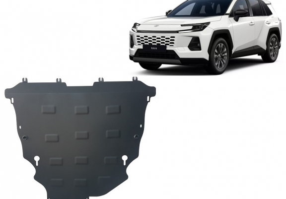 Steel sump guard for Toyota Rav4