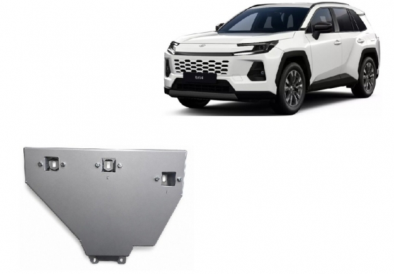 Aluminum diferential guard for Toyota Rav4