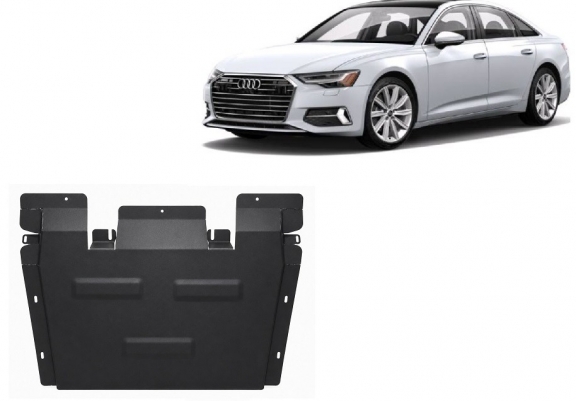 Steel gearbox guard for Audi A6 A6