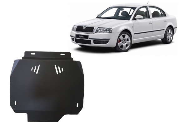 Steel automatic gearbox guard forSkoda Superb