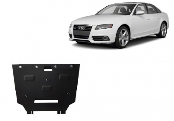 Steel gearbox guard for Audi A4 4 B8