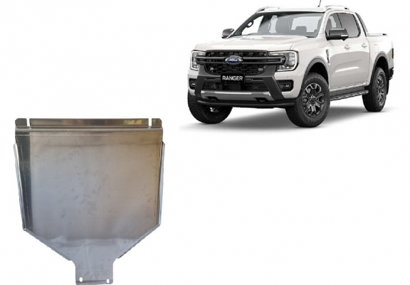 Aluminum gearbox guard for Ford Ranger